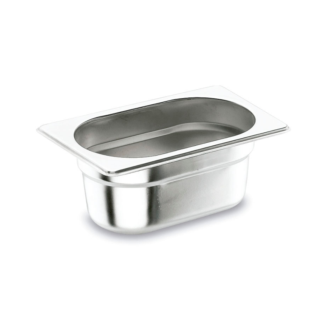 Lacor Coperchio In Acciaio Inox Per Contenitore GN 1/1 - 66901DZ - Resistente E Igienico